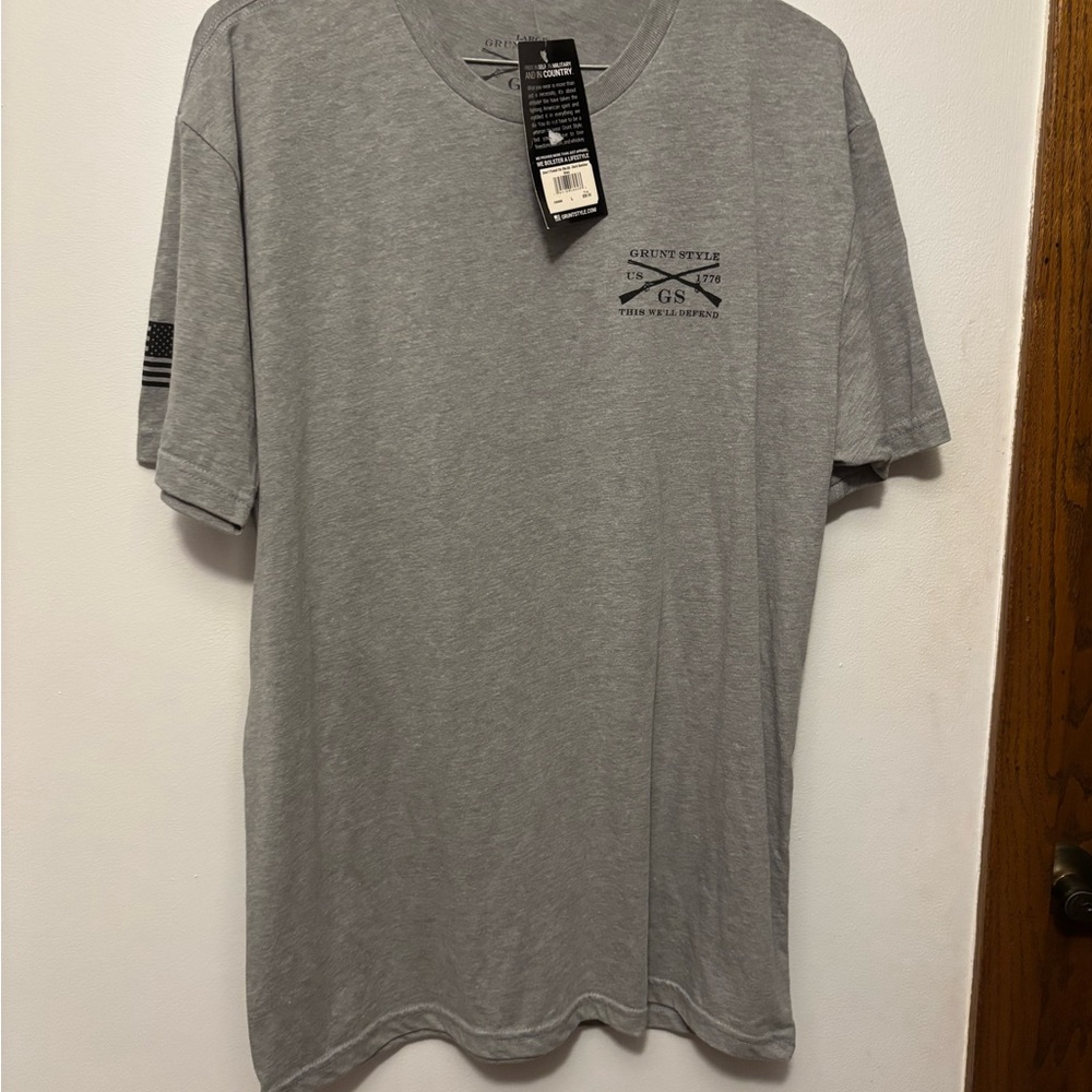 Grunt Style Classic Gray Short Sleeve Tee